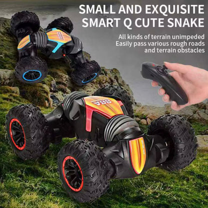 Mașină Acrobatică controlabilă prin gesturi și telecomandă – Rotire 360°, Lumini LED